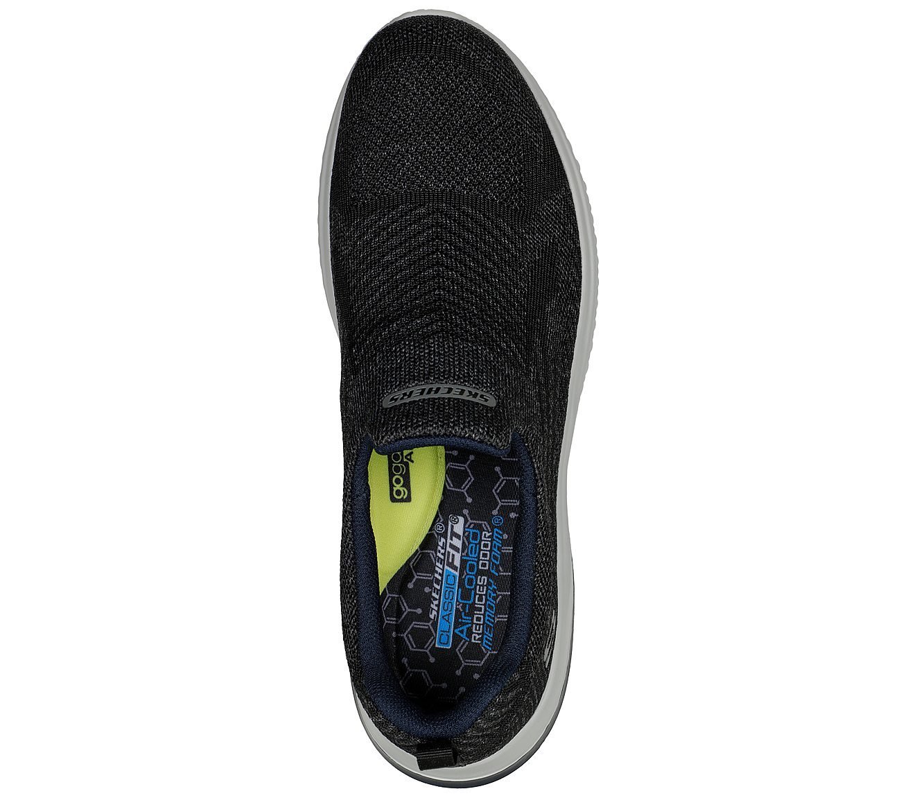 DELSON 3, BBBBLACK Footwear Top View
