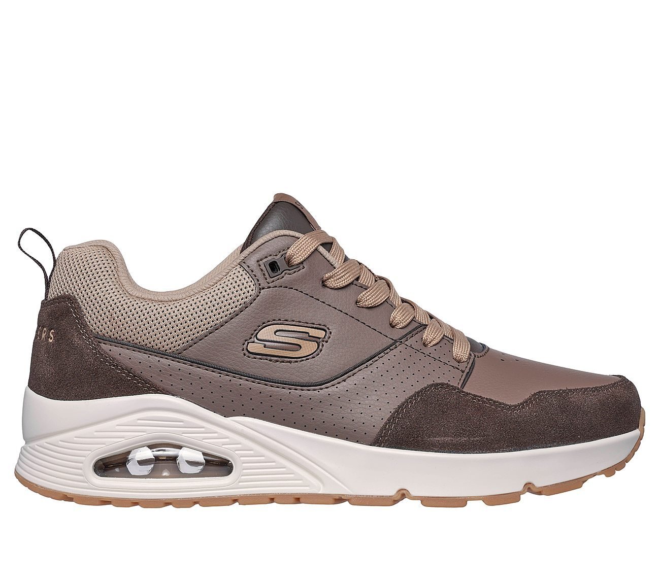 UNO - RETRO ONE, BROWN Footwear Lateral View