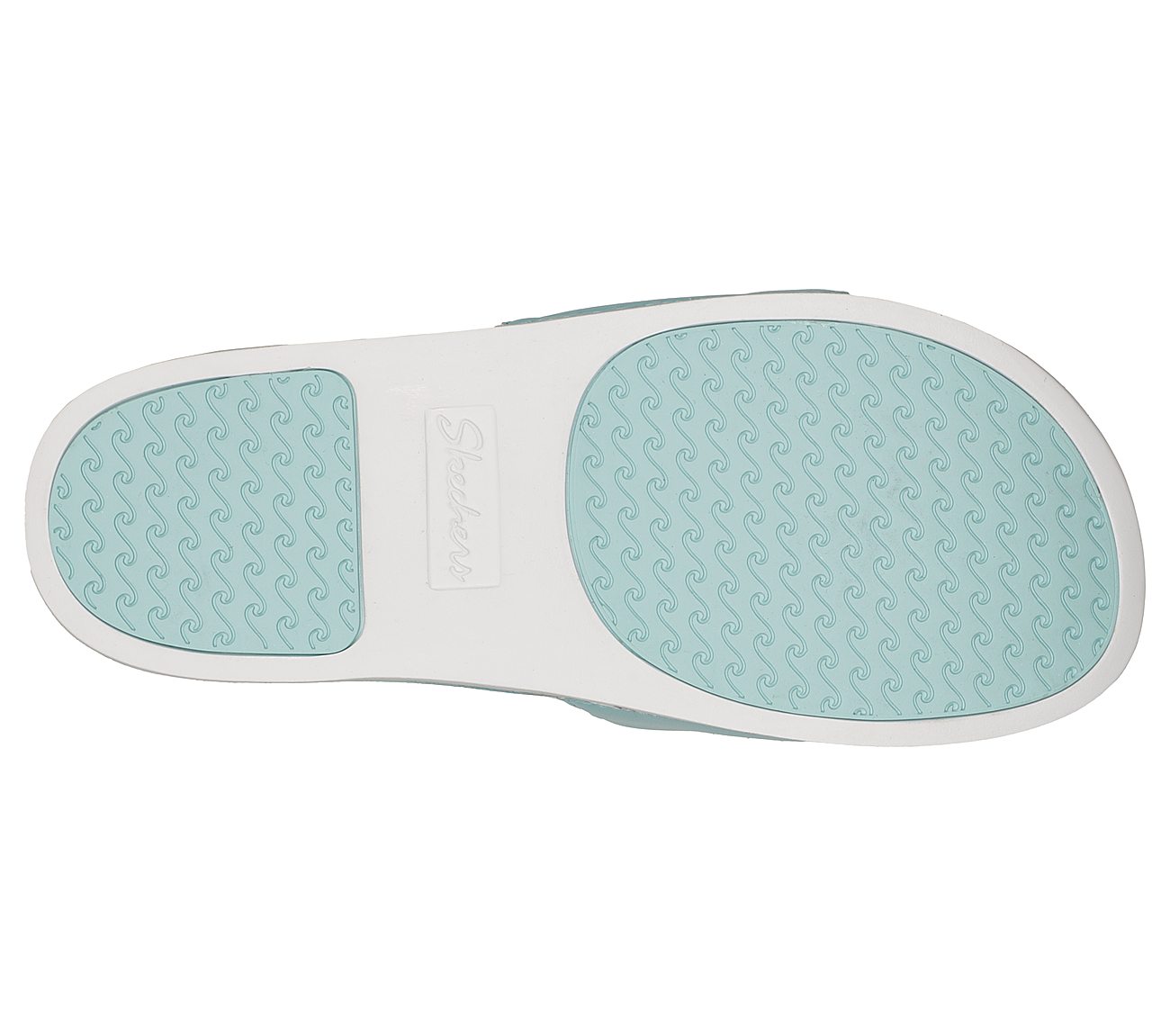 POP UPS - TRUE COLORS, AQUA Footwear Bottom View