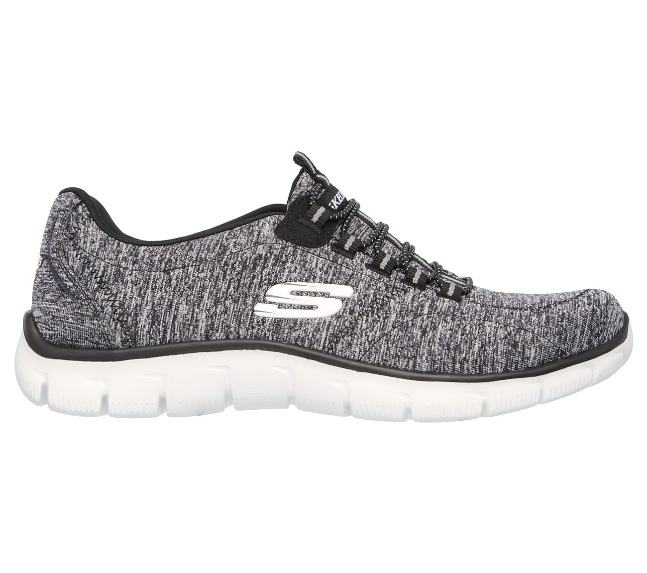 EMPIRE - HEART TO HEART, BLACK/WHITE Footwear Right View