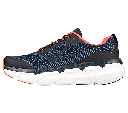 MAX CUSHIONING PREMIER, NAVY/PINK Footwear Left View