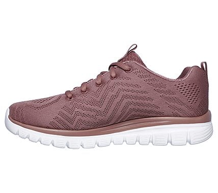 GRACEFUL-GET CONNECTED, MMAUVE Footwear Left View
