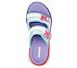 MAX CUSHIONING SANDAL - OBVI, WHITE/MULTI Footwear Top View