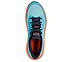 MAX CUSHIONING ENDEAVOUR - SP, BLUE/ORANGE Footwear Top View