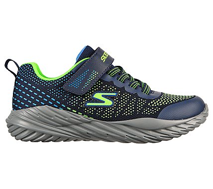 NITRO SPRINT - KARVO, NAVY/LIME Footwear Right View