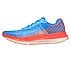 GO RUN RAZOR EXCESS, BLUE/CORAL Footwear Left View