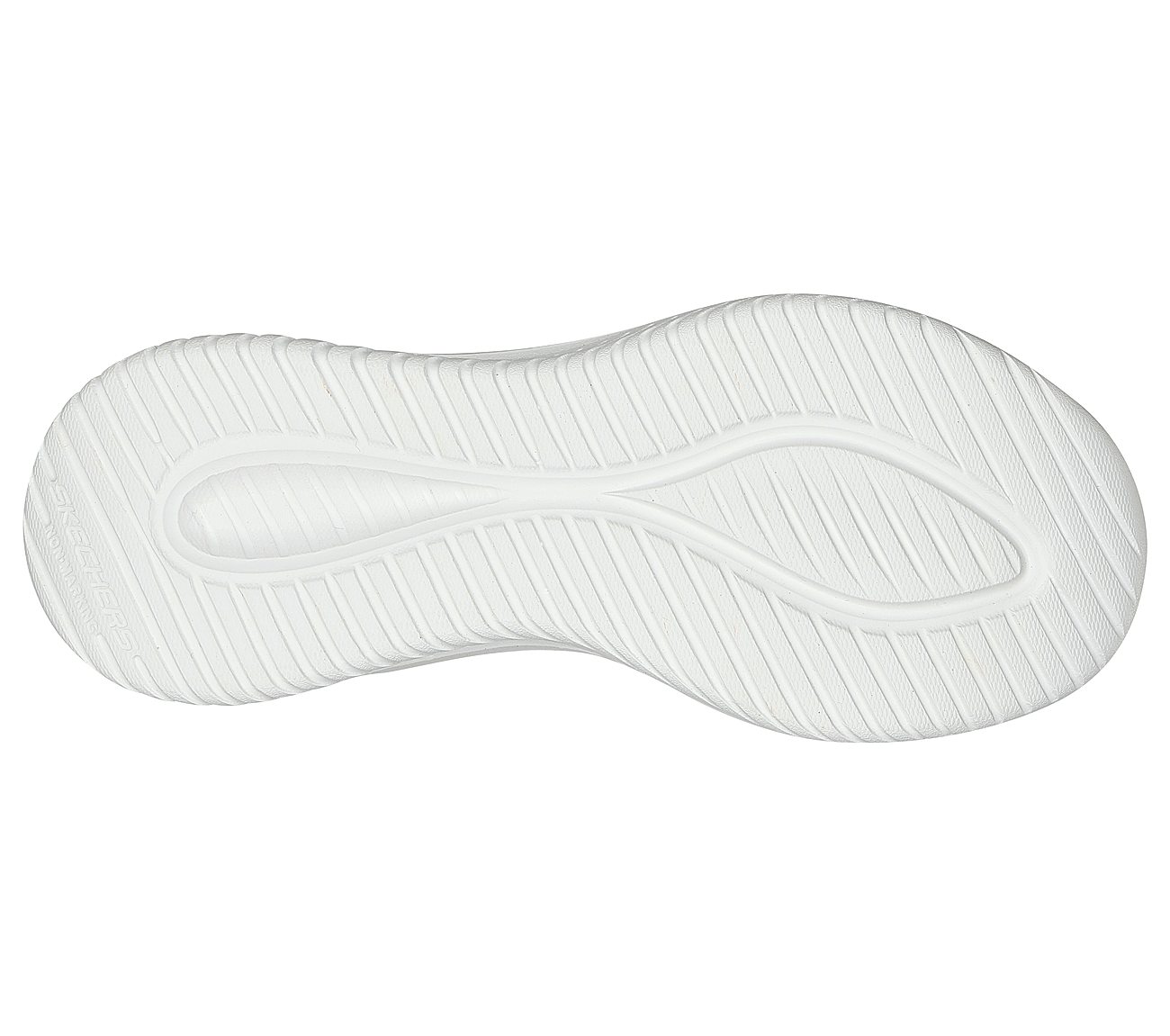 ULTRA FLEX 3.0 - SMOOTH STEP, BLACK/WHITE Footwear Bottom View