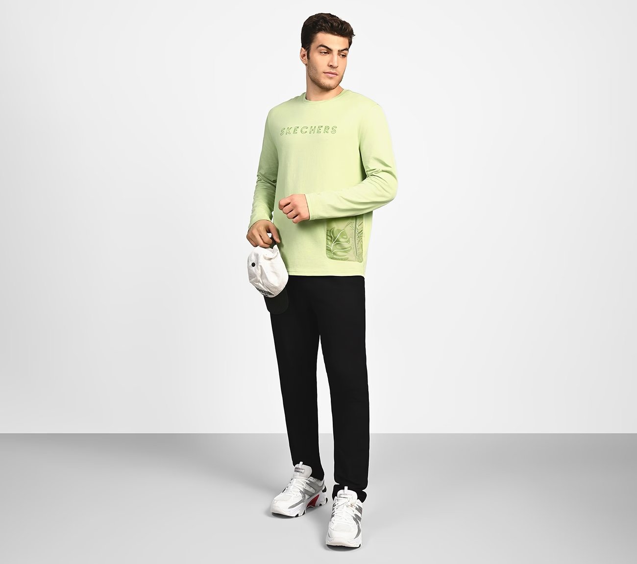 OASIS RANGER TEE, CHARCOAL/LT. GRAY Apparels Right View