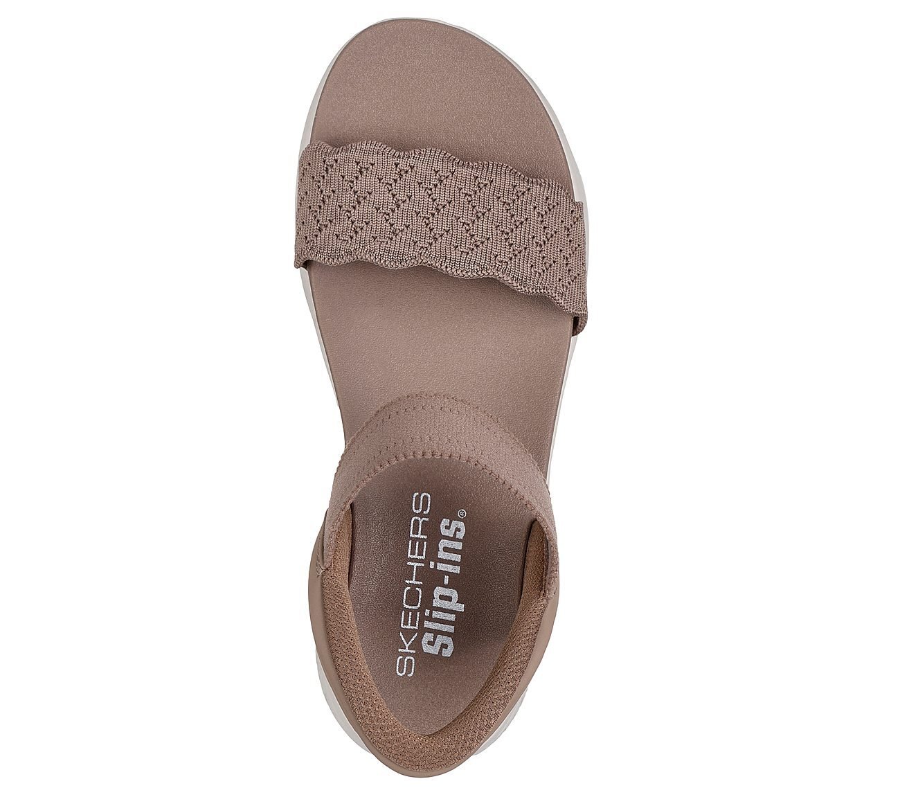 ULTRA FLEX 3.0-FEELIN' PRETTY, MOCHA Footwear Top View