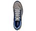 GO RUN 7+, CHARCOAL/BLUE Footwear Top View