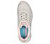 ARCH FIT D'LUX-COZY PATH, NATURAL/CORAL Footwear Top View