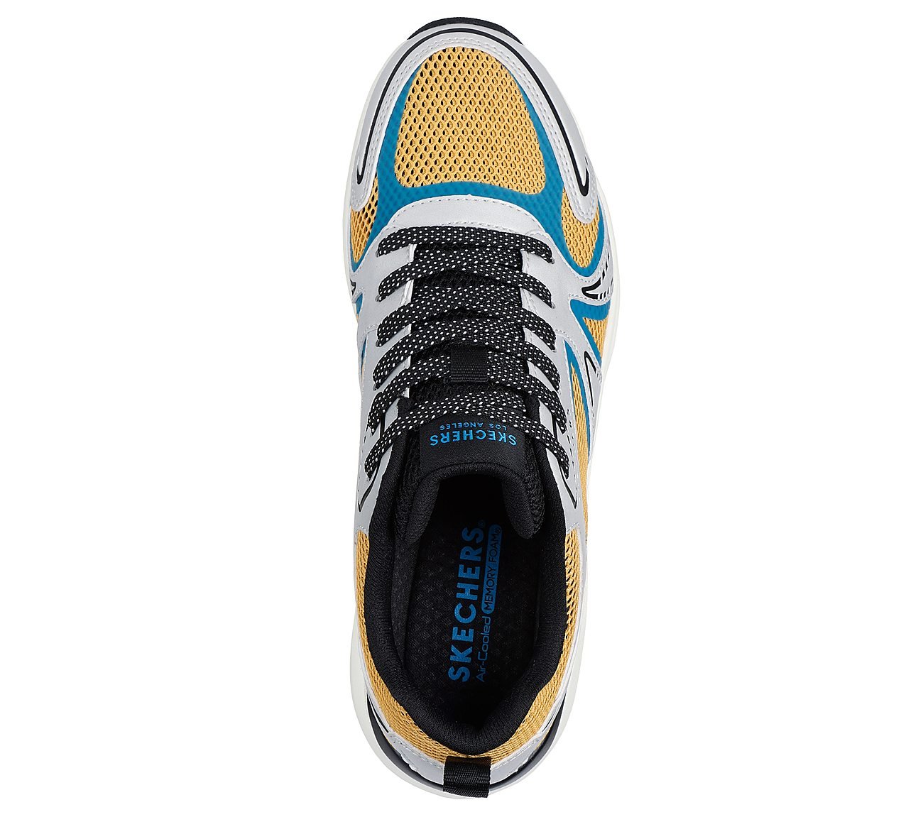 UNO EGO - AURAIR, YELLOW/MULTI Footwear Top View