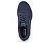 GO WALK 6 - BOLD VISION, NAVY/WHITE Footwear Top View