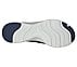 D'LUX COMFORT - BLISS GALORE, NAVY/PURPLE Footwear Bottom View