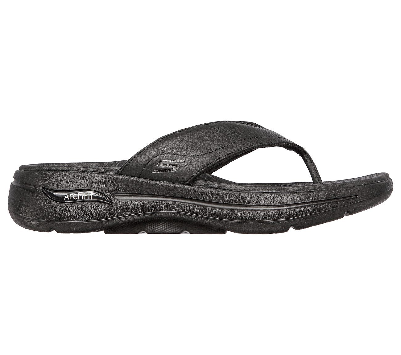 GO WALK ARCH FIT SANDAL, BBLACK Footwear Right View