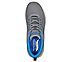GO WALK ARCH FIT - CLINTON, GREY Footwear Top View
