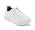 UNO LITE-RAINBOW SPECKLE, WHITE/MULTI Footwear Lateral View