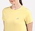 PERFORMANCE BOXY FIT T SHIRT, NATURAL/YELLOW