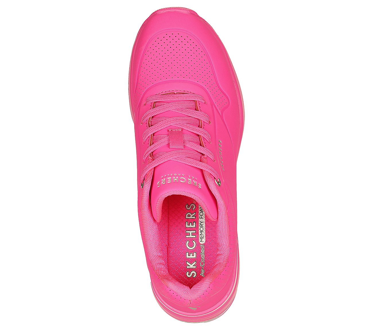 MILLION AIR - ELEVAT-AIR, HHOT PINK Footwear Top View