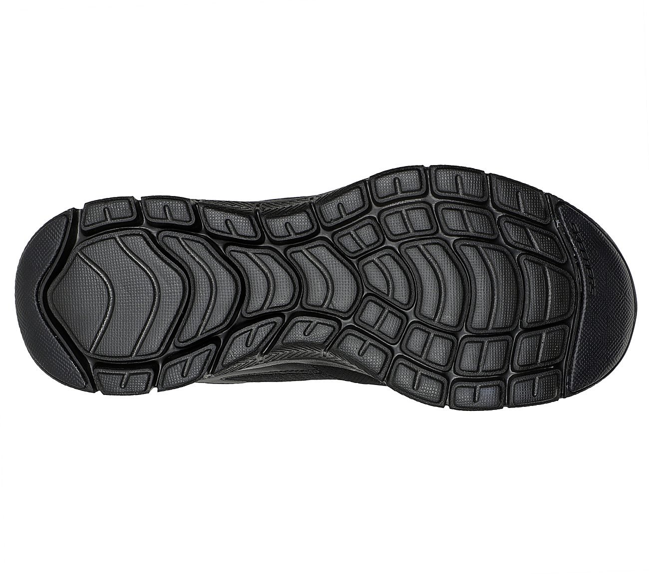 FLEX APPEAL 4.0-ACTIVE FLOW, BLACK Footwear Bottom View