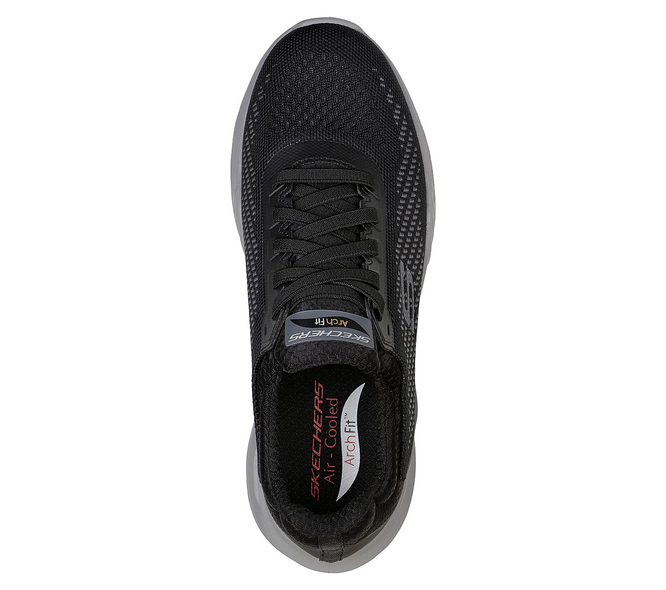 ARCH FIT ORVAN - TRAYVER, BBBBLACK Footwear Top View