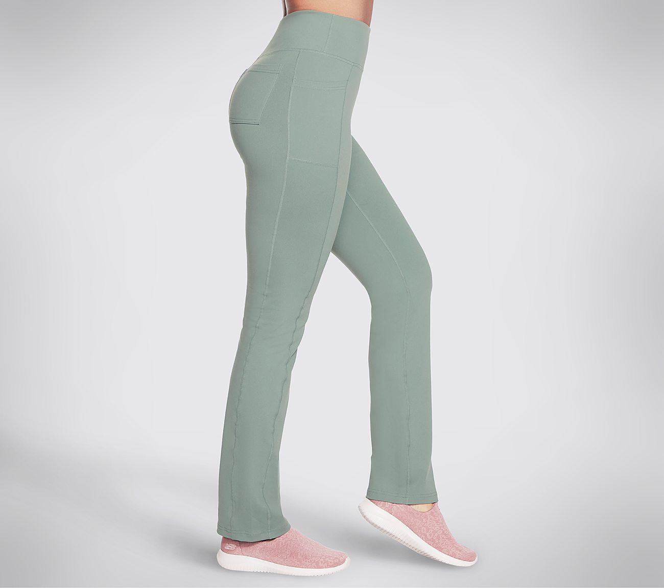 GOWALK PANT JOY, LIGHT GREEN Apparel Bottom View