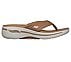 SKECHERS GO WALK ARCH FIT - ASTOUND, TAN Footwear Lateral View