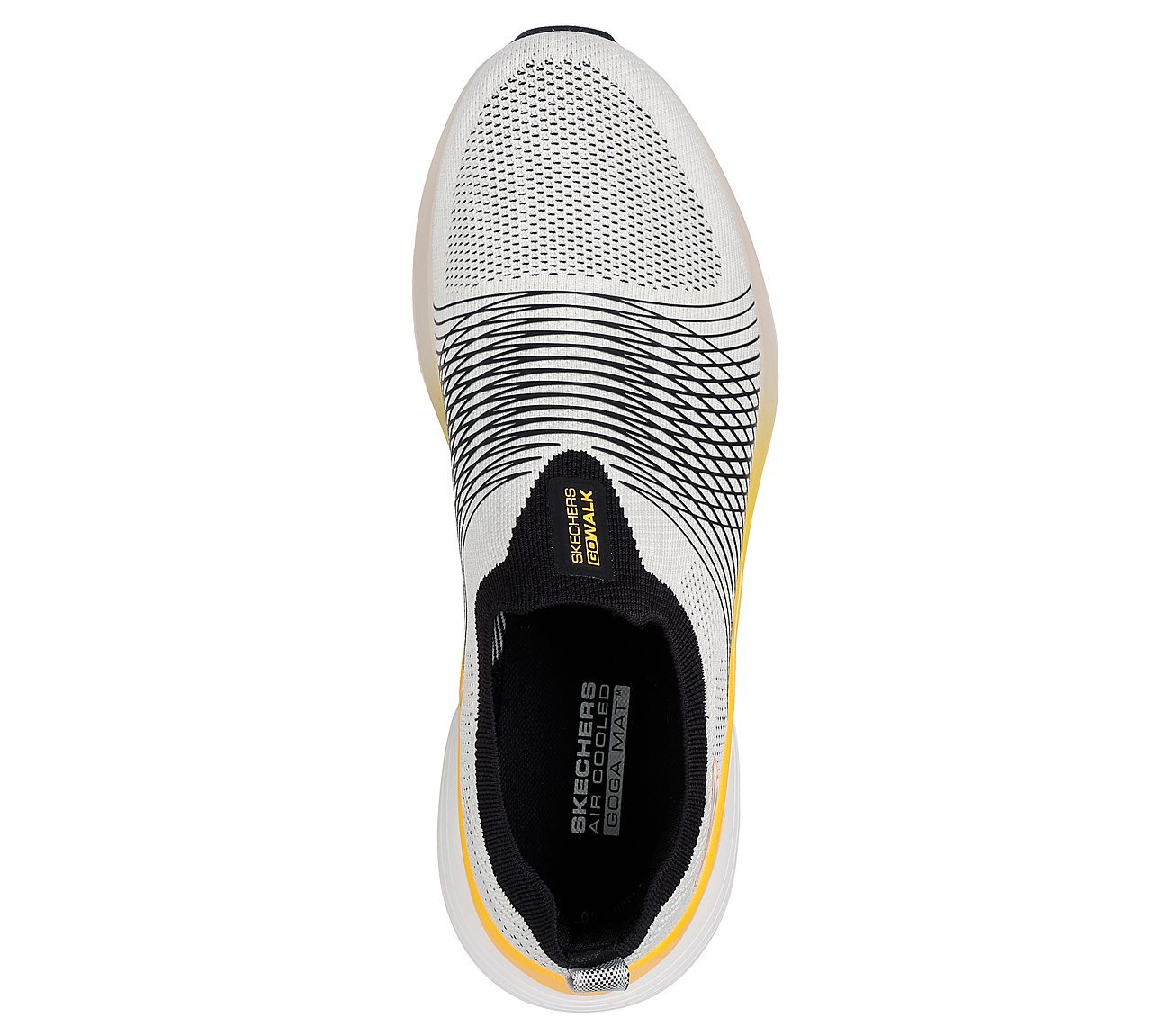 GO WALK COMFORT WALKER - CONS, OFF WHITE Footwear Top View