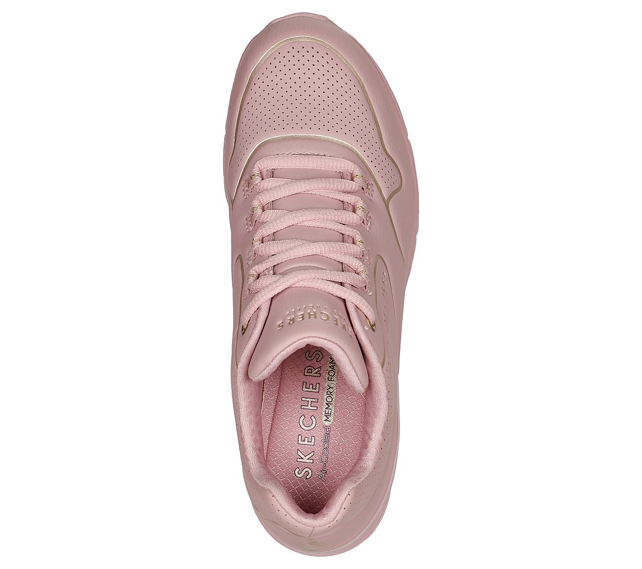 UNO 2 - GOLDEN TRIM, PINK/GOLD Footwear Top View