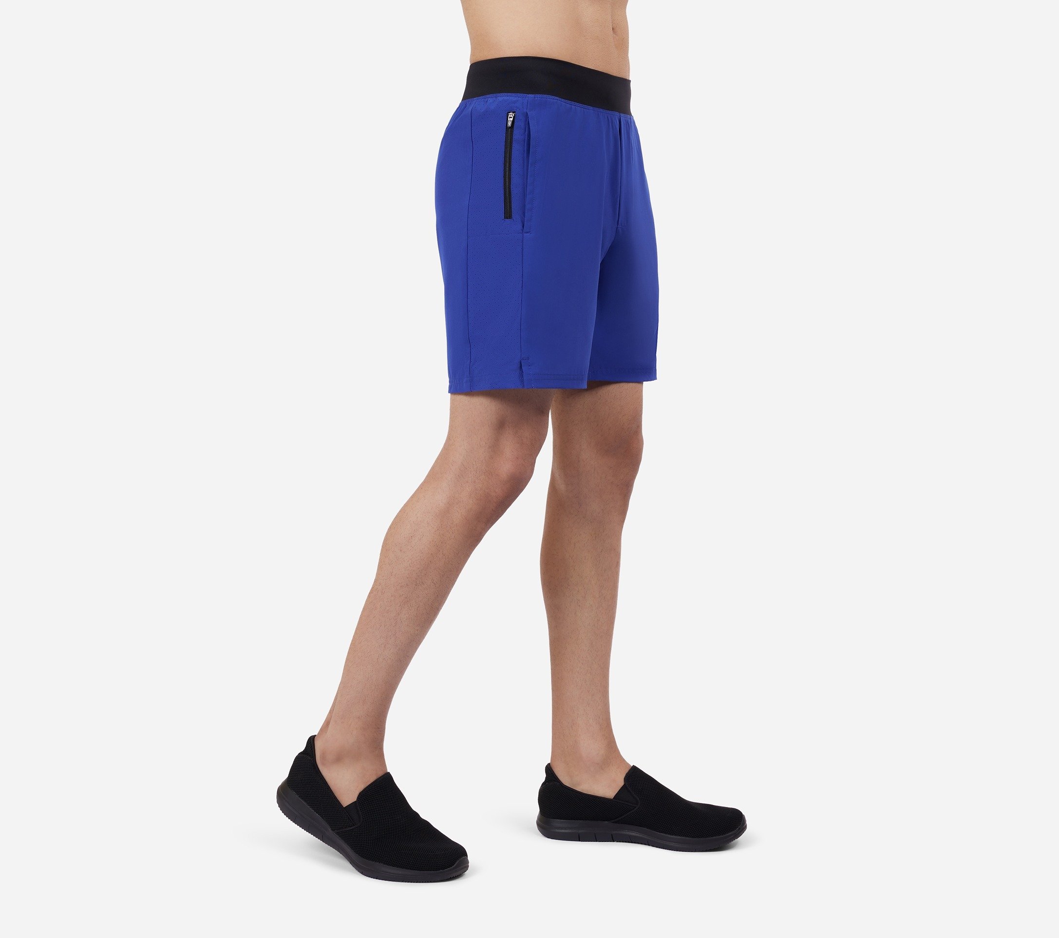 MOVEMENT 7 inch SHORT II, GUN METAL/ROYAL Apparel Lateral View