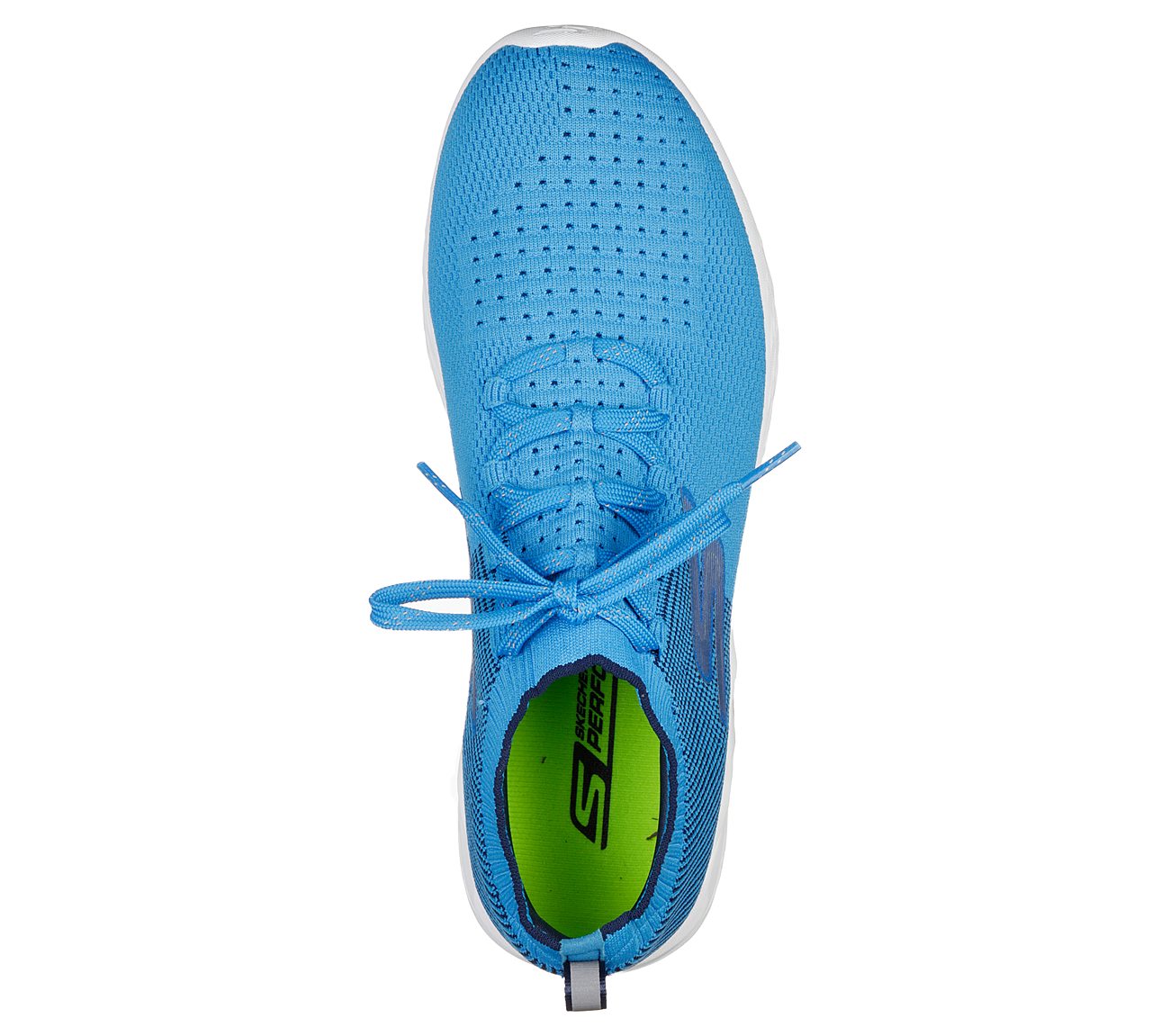 GO RUN 6, BLUE Footwear Top View