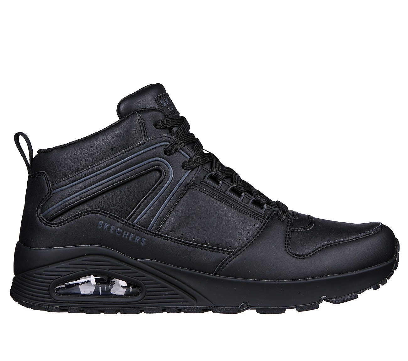 UNO - KEEP CLOSE, BBLACK Footwear Lateral View