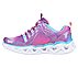 HEART LIGHTS - RAINBOW LUX, PURPLE MULTI Footwear Left View