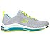 SKECH-AIR ELEMENT 2.0-AMUSE M, GREY/YELLOW/BLUE Footwear Right View
