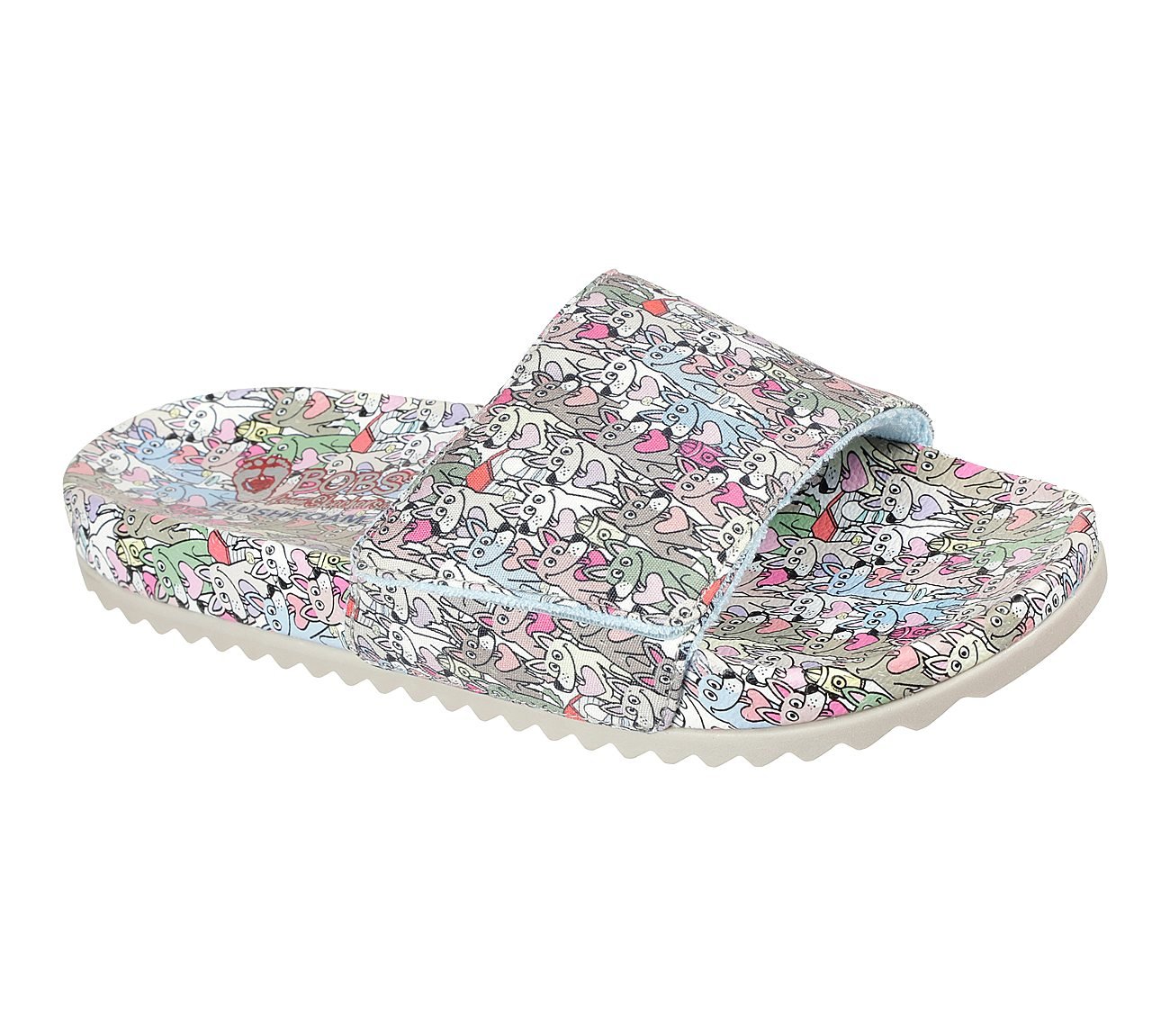 POP UPS 2 - SPRING CRUSH, TAUPE/MULTI Footwear Right View
