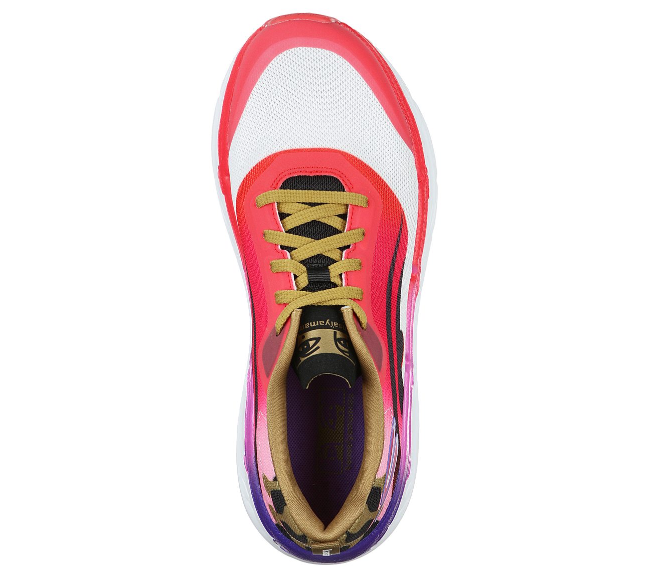 MAX CUSHIONING PREMIER-KY NAD, WHITE/MULTI Footwear Top View