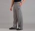STRAIGHT SIDE SLIT PANTS, CHARCOAL/LT. GRAY Apparels Top View
