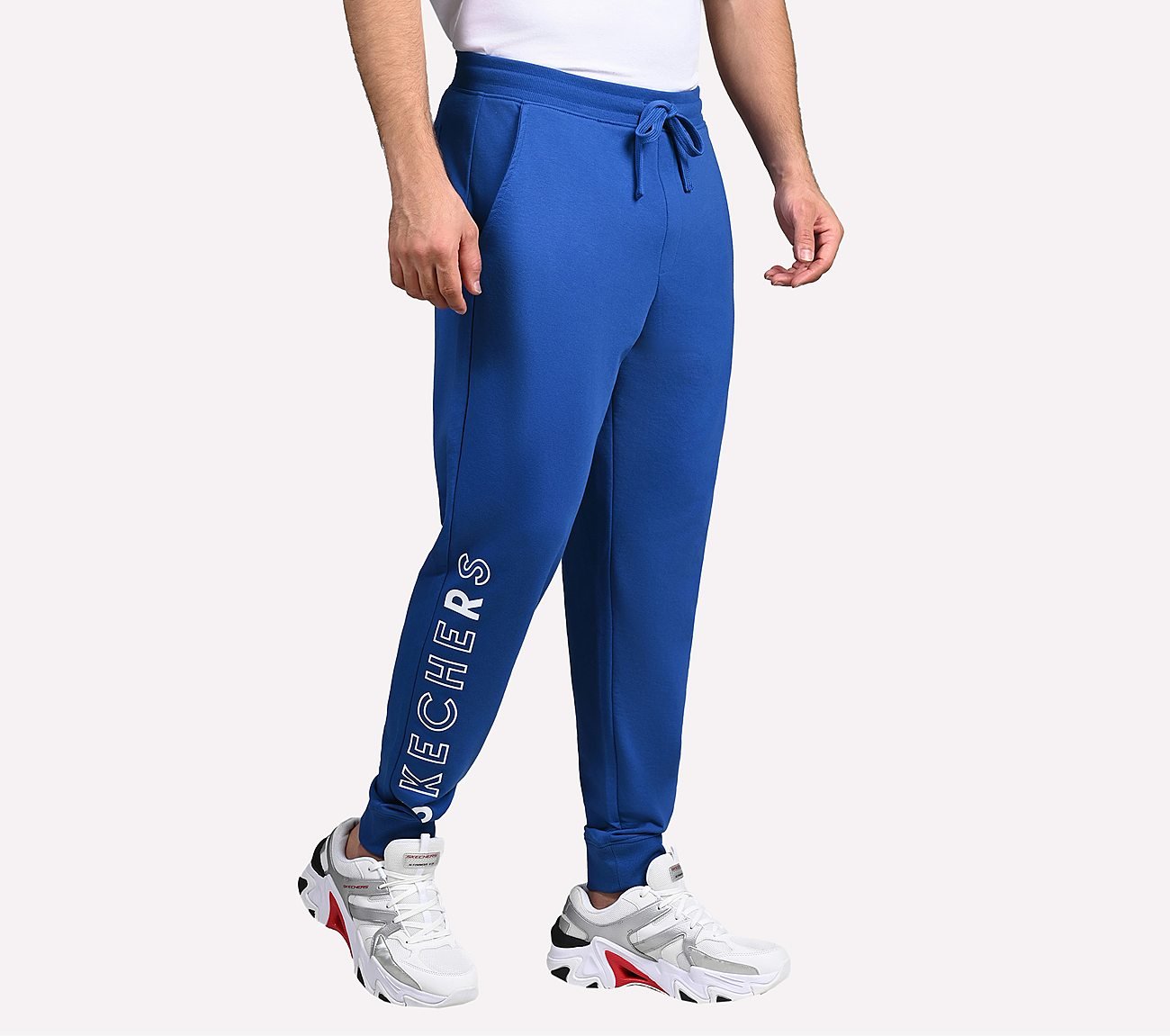 SKECHERS LIFESTYLE JOGGER, ROYAL/BLUE Apparel Bottom View