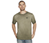 TRIPLE S WASH TEE, OOLIVE Apparel Lateral View