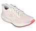 GO WALK WORKOUT WALKER -OUTPA, WHITE/HOT CORAL Footwear Lateral View