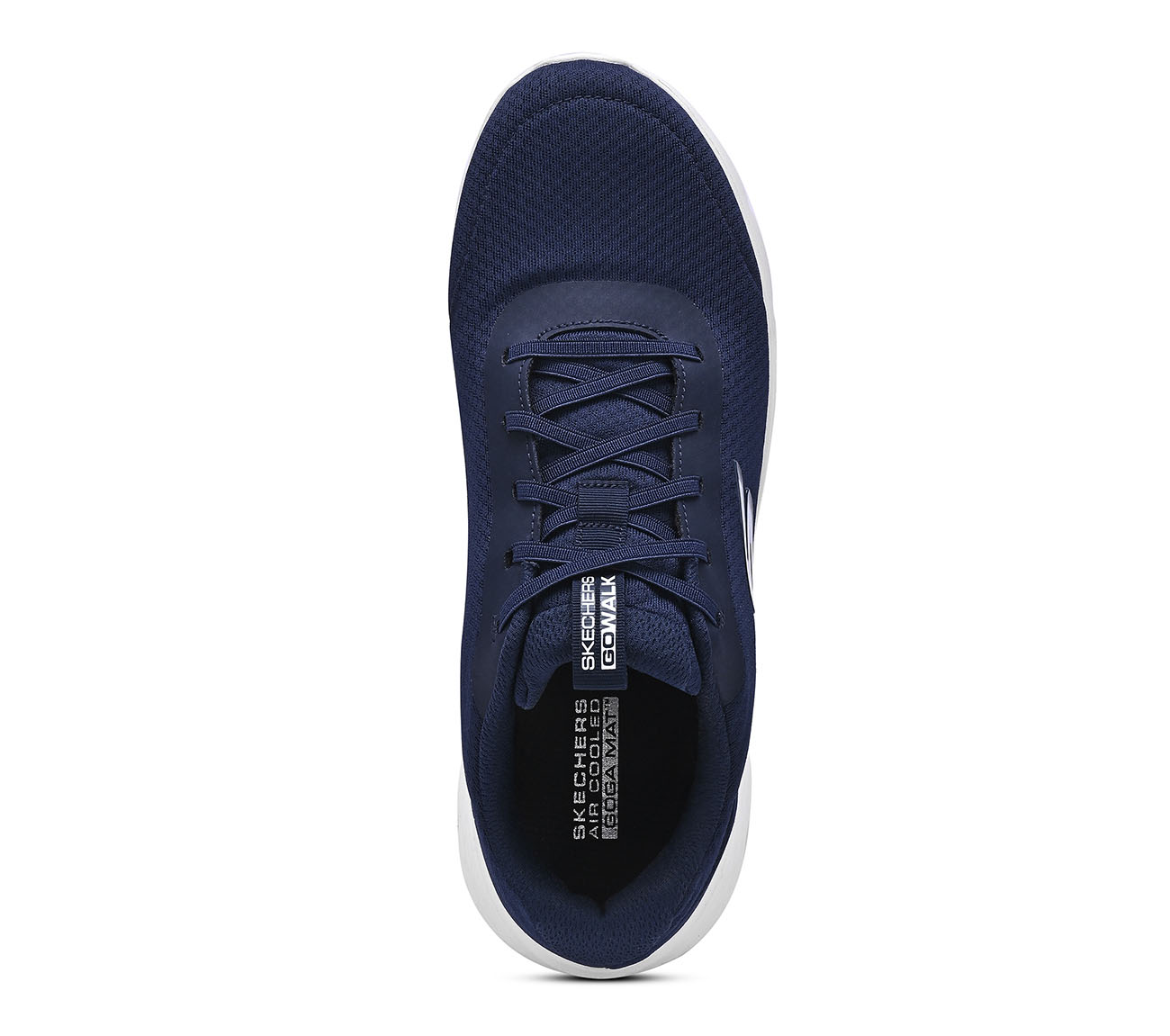 GO WALK FLEX, NNNAVY Footwear Top View