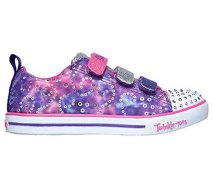 SPARKLE LITE-RAINBOW BRIGHTS, PURPLE MULTI Footwear Right View