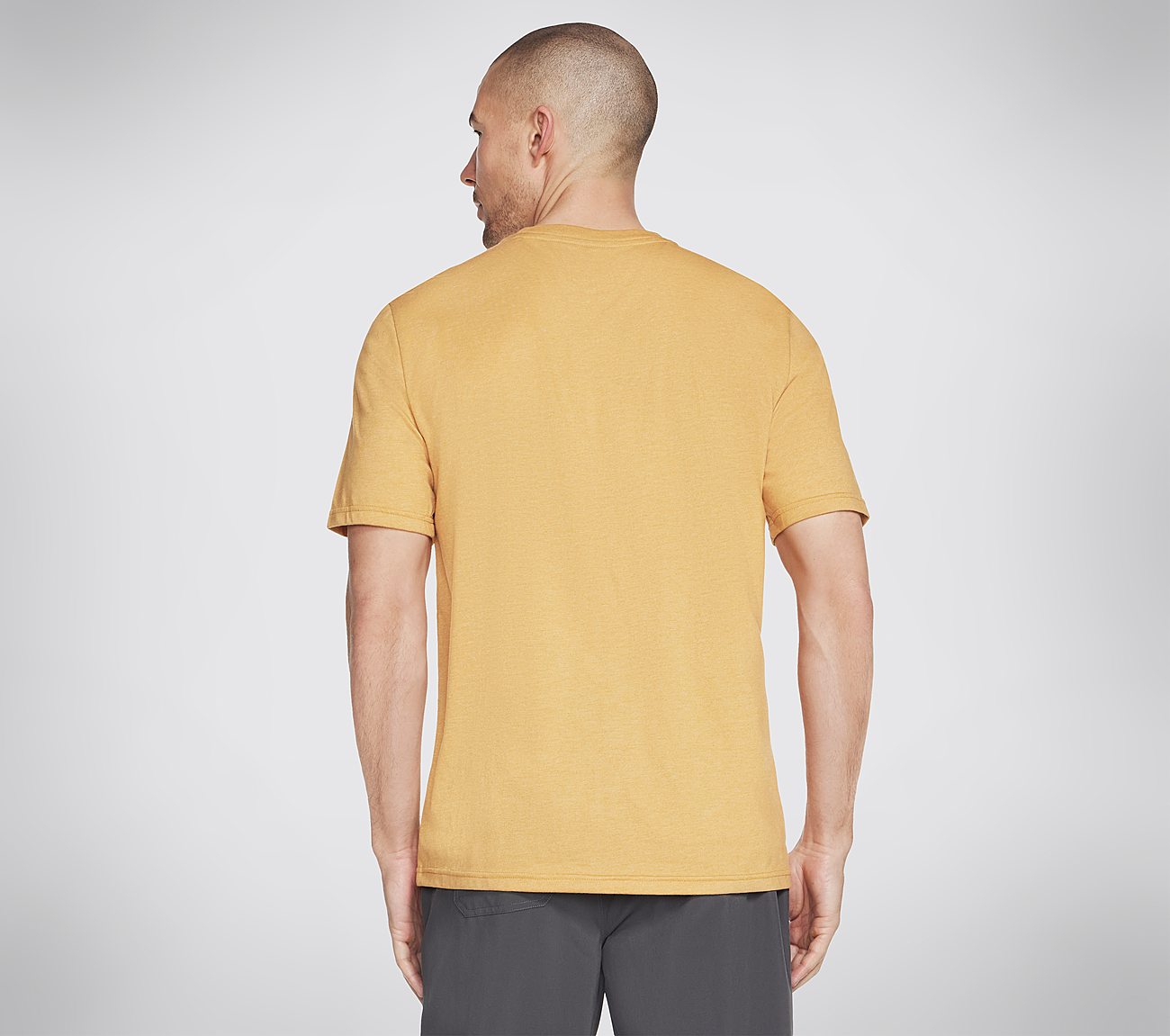 COOL OASIS T-SHIRT, GOLD Apparels Top View