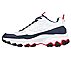 ARCH FIT AKHIDIME, WHITE/NAVY/RED Footwear Left View