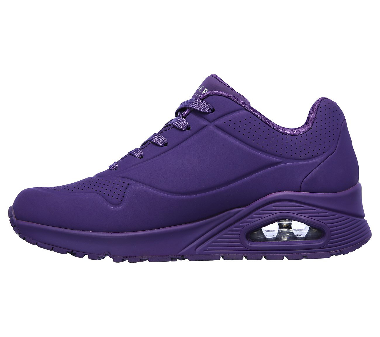 UNO - STAND ON AIR, PURPLE Footwear Left View