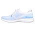 ULTRA FLEX-TWILIGHT TWINKLE, WHITE/LIGHT BLUE Footwear Left View