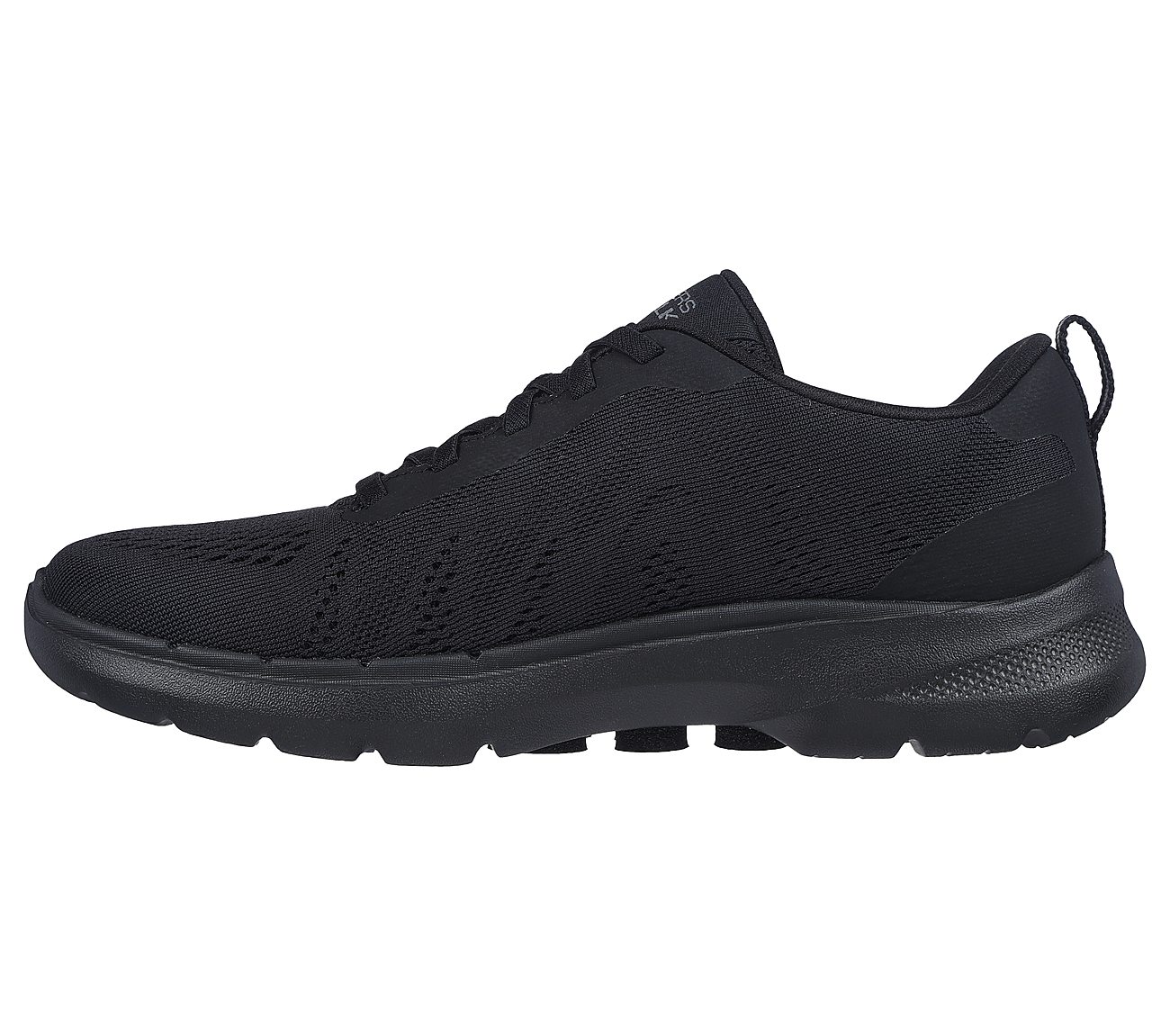 GO WALK 6, BBLACK Footwear Left View