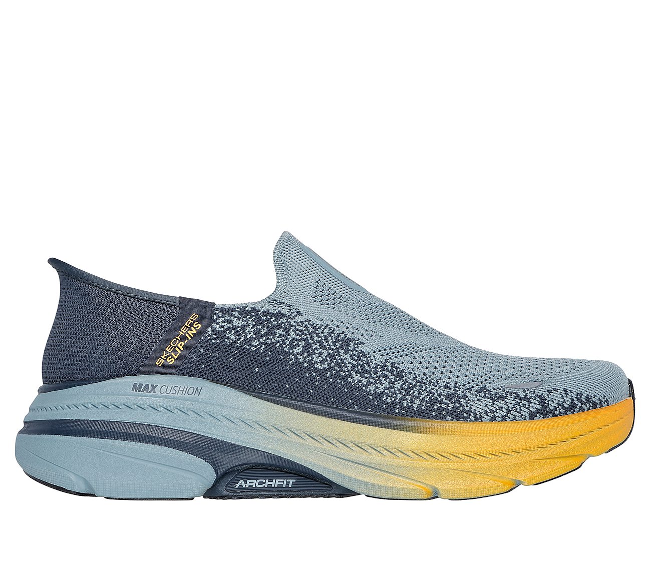 MAX CUSHIONING ARCH FIT 2, SLATE Footwear Lateral View