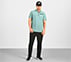 ZIP CLOSURE POLO, SAGE