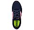 GO GOLF EAGLE - LEAD, NAVY/PINK Footwear Top View